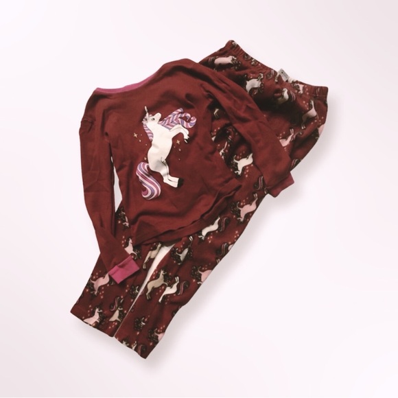Leveret Other - Girls Unicorn Pajamas